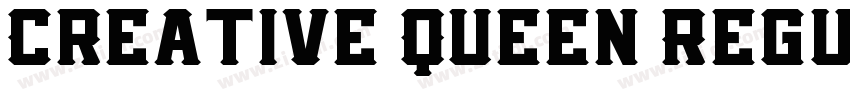 Creative Queen Regul字体转换